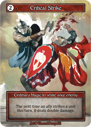 Critical Strike (foil α) Ord.