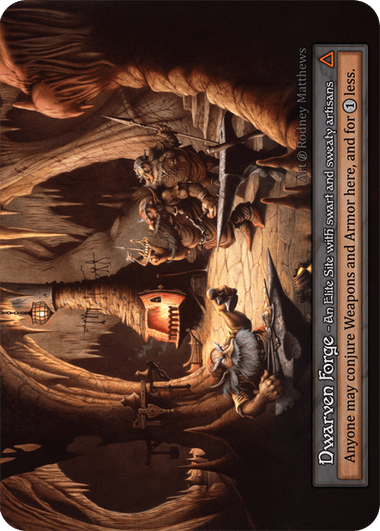 Dwarven Forge (foil β) El.