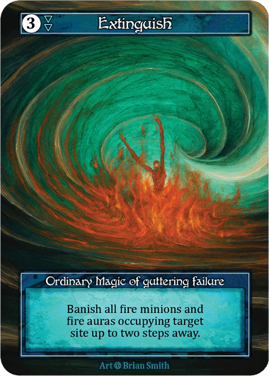 Extinguish  (foil α) Ord.