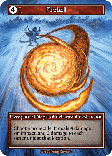 Fireball (foil α) Exc.