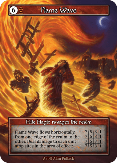 Flame Wave (foil α) El.