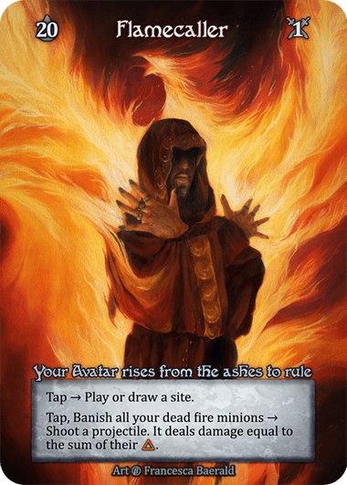 Flamecaller (foil β) Ord.