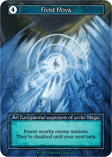 Frost Nova (foil α) Exc.