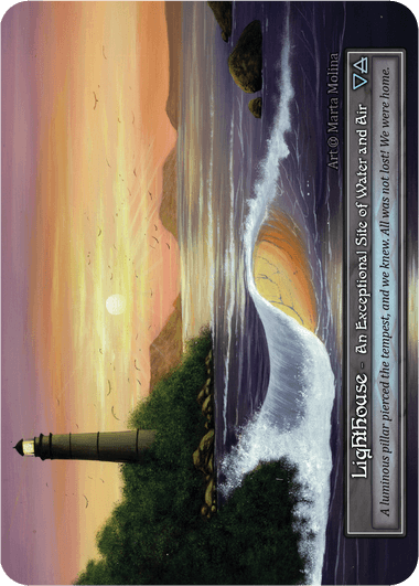 Lighthouse (foil α) Exc.