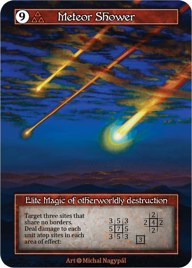 Meteor Shower (foil α) El.