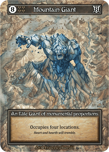 Mountain Giant (foil α) El.