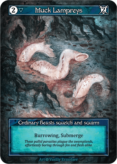 Muck Lampreys (foil α) Ord.