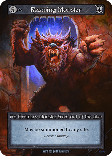 Roaming Monster   β Ord.