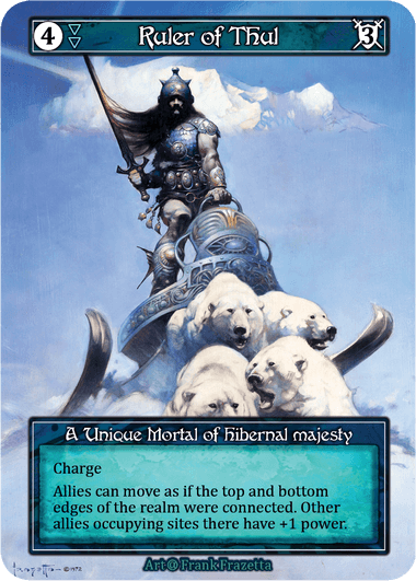Ruler of Thul  (foil α) Un.