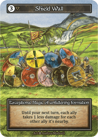 Shield Wall (foil α) Exc.