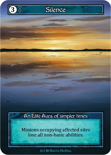Silence (foil α) El.