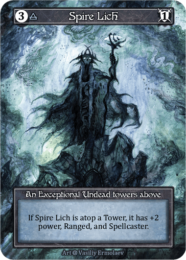 Spire Lich (foil α) Exc.