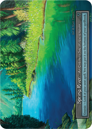 Spring River (foil α) Ord.