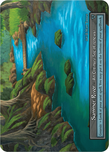 Summer River  (foil α) Ord.