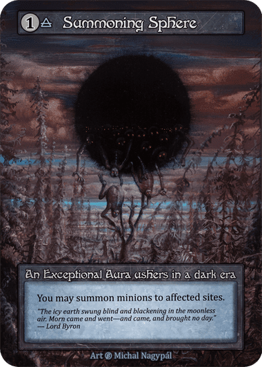 Summoning Sphere   β Exc.