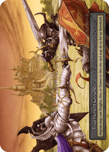 Tournament Grounds (foil AL) Exc.