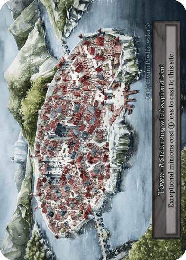 Town (foil AL) Exc.