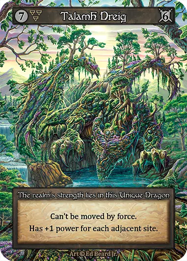 Shrine of the Dragonlord FOIL 1x Sorcery Contested Realm SCR