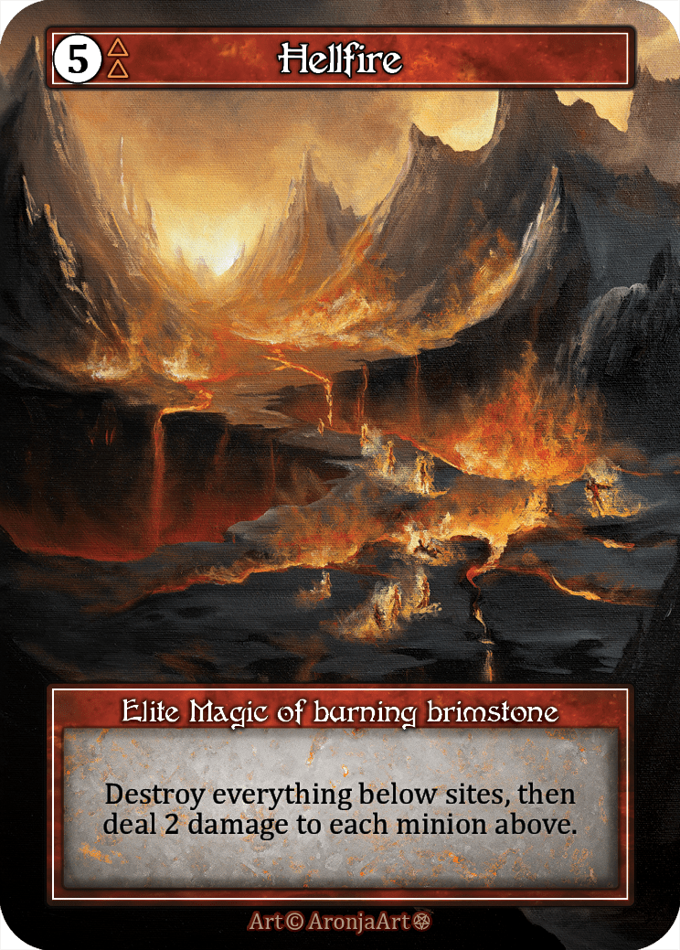 Hellfire (foil ⛧) El.