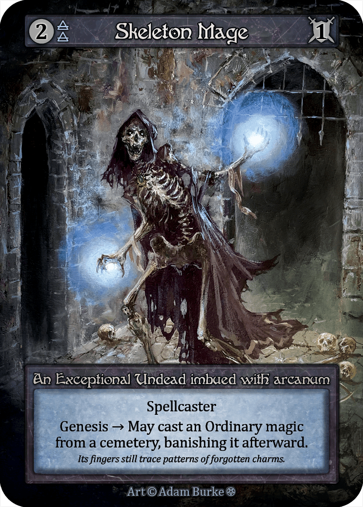 Skeleton Mage ⛧ Exc.