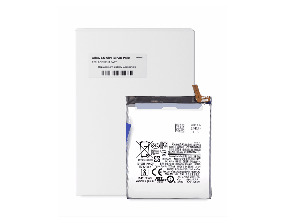 Replacement Battery Compatible For Samsung Galaxy S23 Ultra
