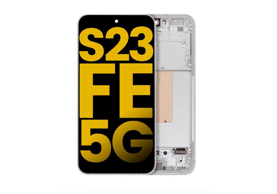 OLED Assembly With Frame Compatible For Samsung Galaxy S23 FE 5G