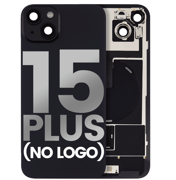 Back Glass With Steel Plate With Wireless NFC Charging MagSafe Magnet & Flashlig