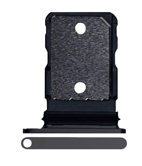 Sim Tray Compatible For Google Pixel 9 Pro Fold (Genuine OEM) (Carbon)