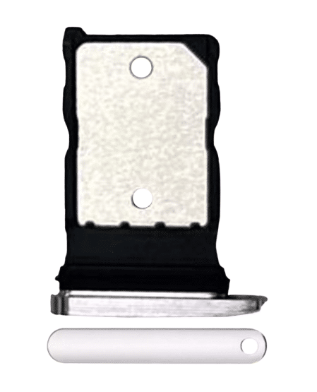 Sim Tray Compatible For Google Pixel 9 Pro (Genuine OEM) (Porcelain)