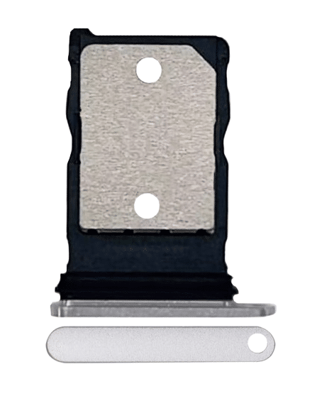 Sim Tray Compatible For Google Pixel 9 Pro XL (Genuine OEM) (Porcelain)