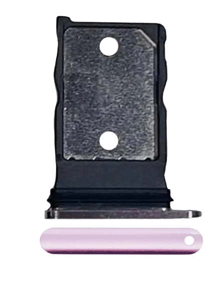 Sim Tray Compatible For Google Pixel 9 Pro XL (Genuine OEM) (Light Pink)