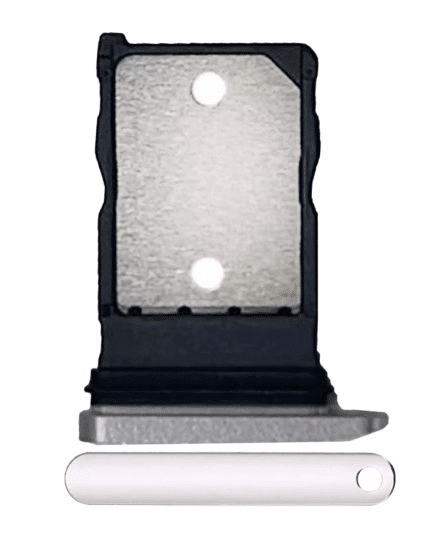 Sim Tray Compatible For Google Pixel 9 (Genuine OEM) (Porcelain)