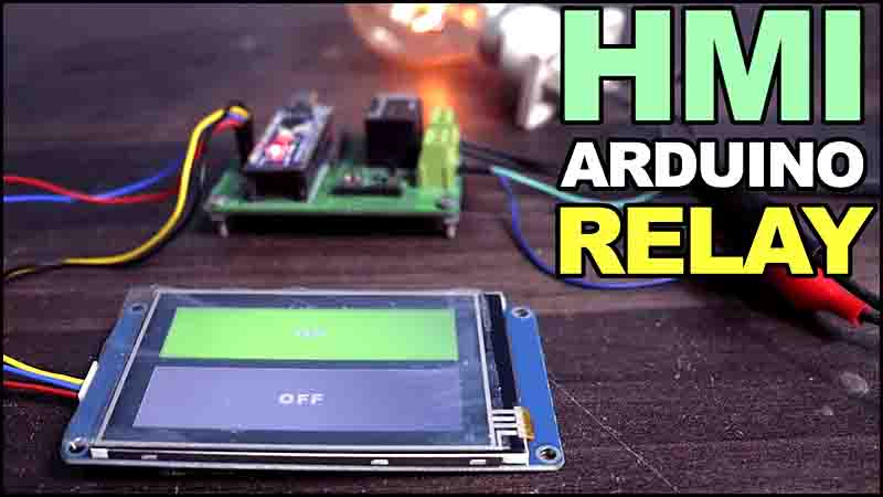 How To Control Relay With Hmi Using Arduino Tronicspro - Download Gorgeous Geometric Design | HD
