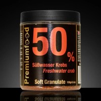 Freshwater Crab 50 % Soft Granulate 150g