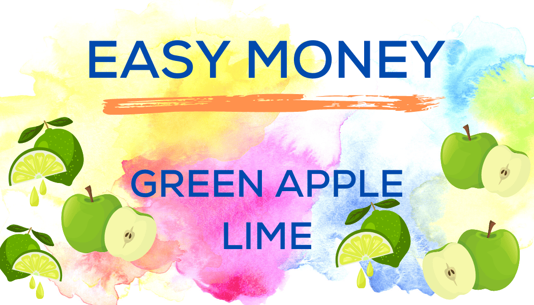 Shaved Ice Flavors-Tropical Sno Peoria-EASY MONEY- bright green apple, fresh lime