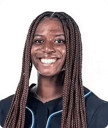 Duke athlete smiling headshot portrait
