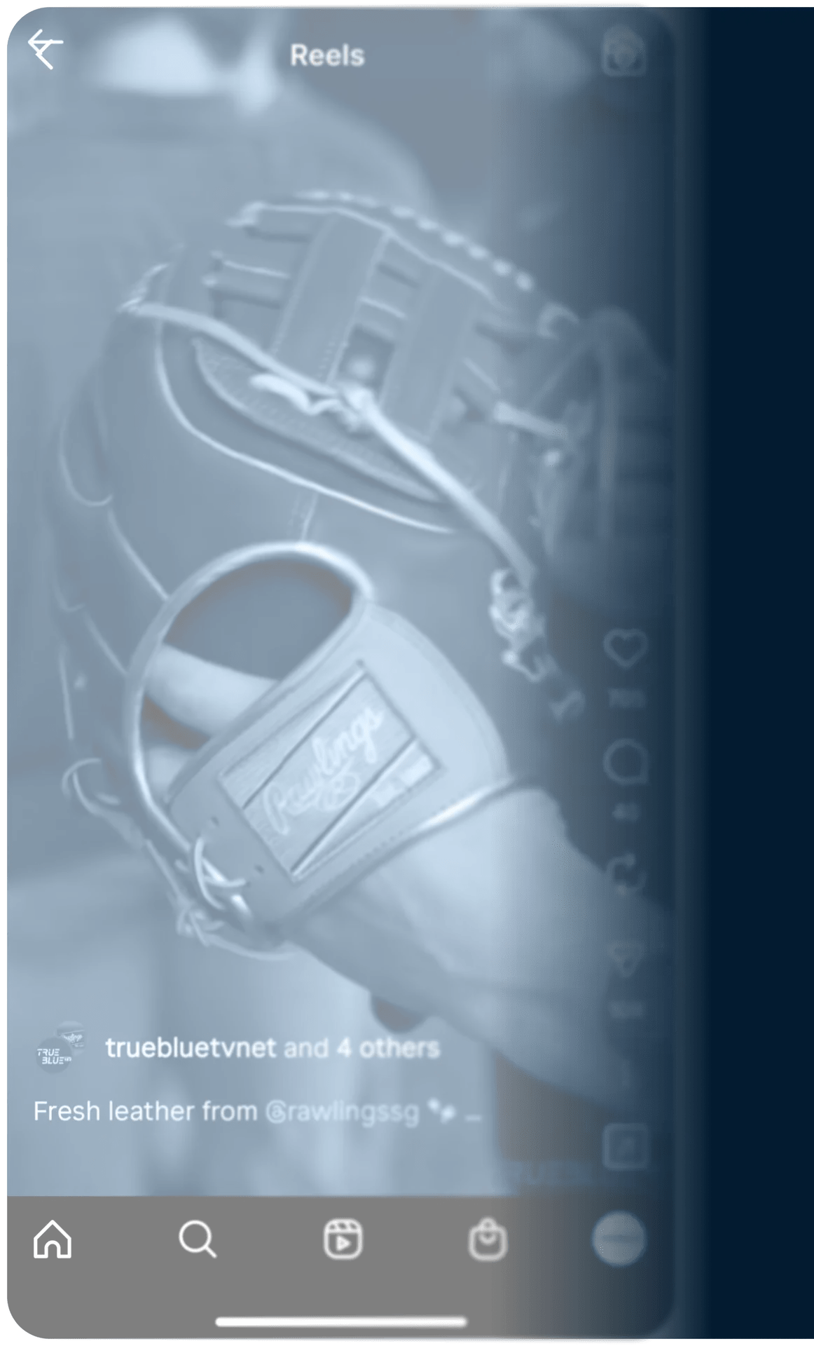 TrueBlueTV social media graphic featuring Duke athletics branding