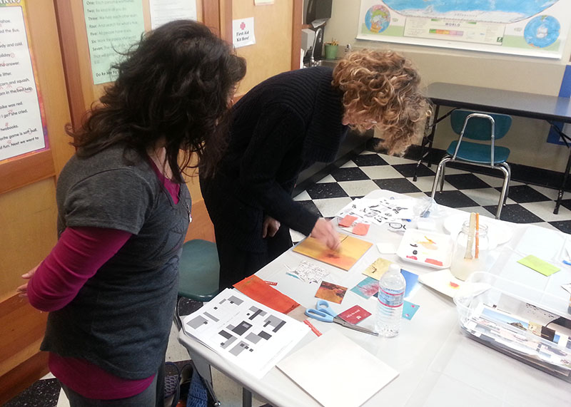 Mixed Media Class / Pasadena Mixed Media Art Zoom Classes for Adults