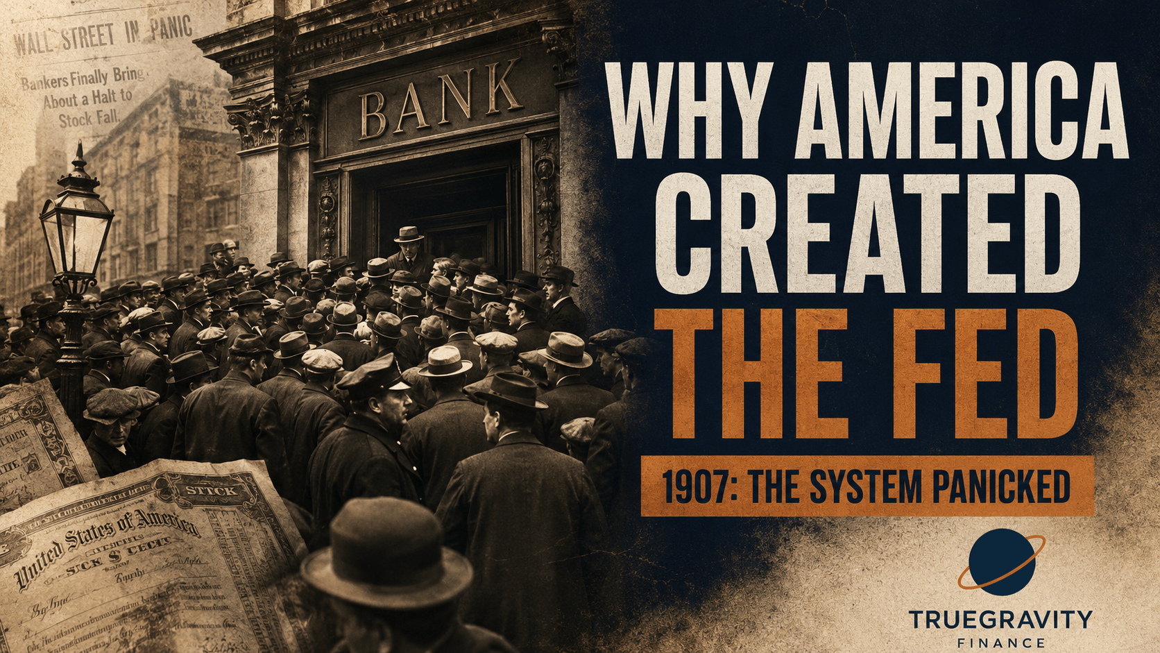 Why America Created the Federal Reserve: What Came Before 1913