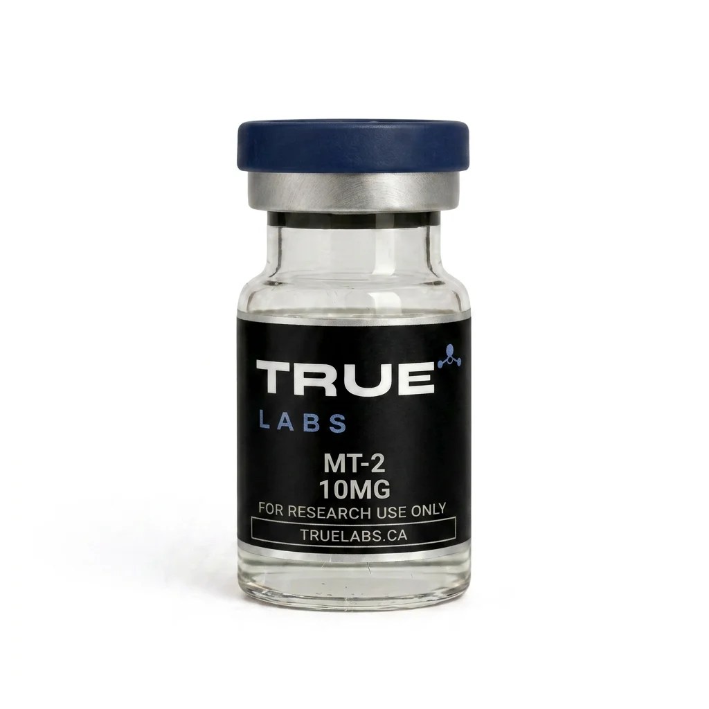 MT_2 (Melanotan II) research peptide vial, TrueLabs Canada