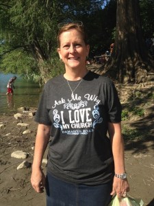 Tonyia was all smiles as we witnessed our first baptism in Mexico.