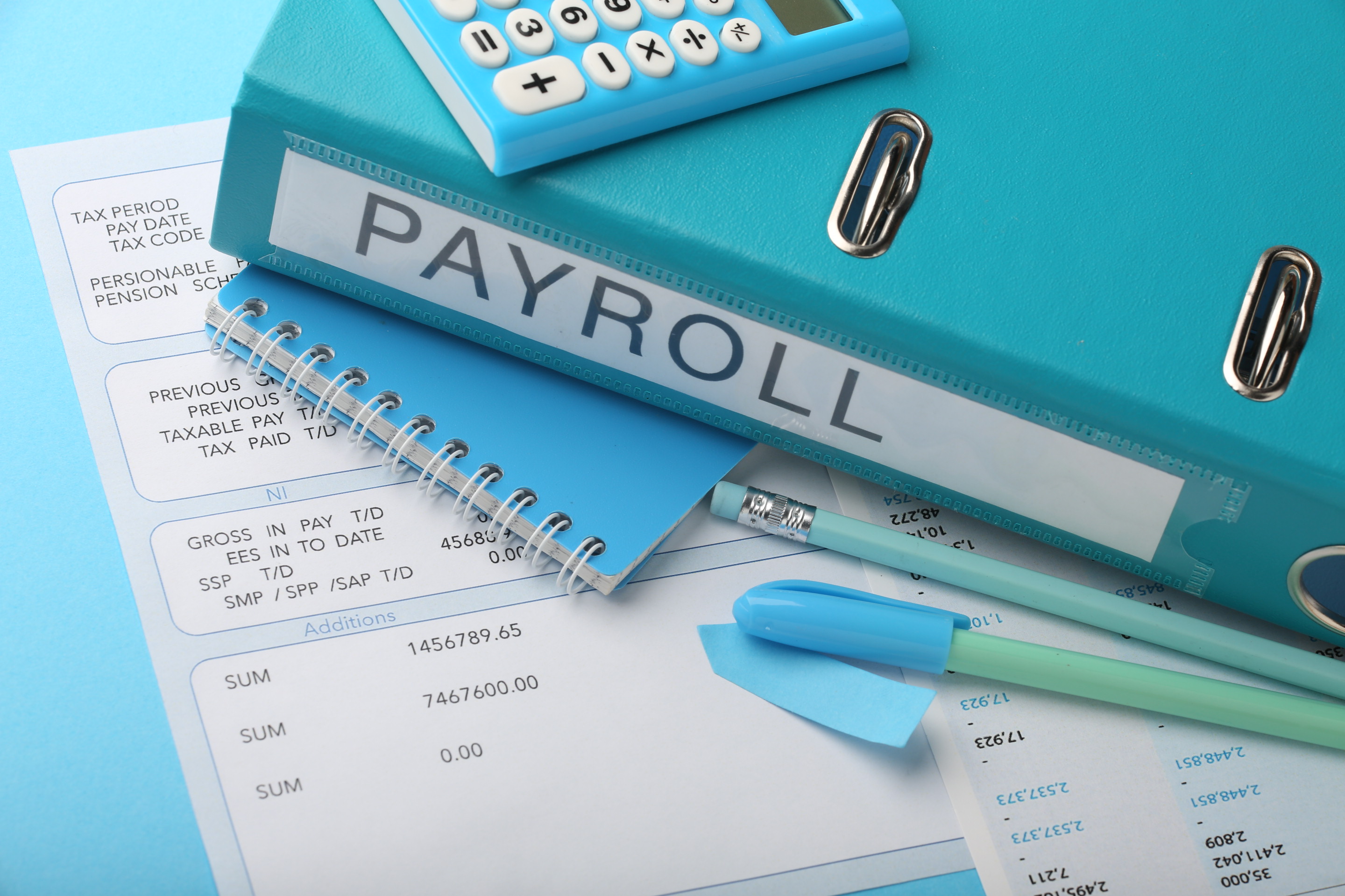 Payroll processing, salary distribution, and financial management. High quality photo