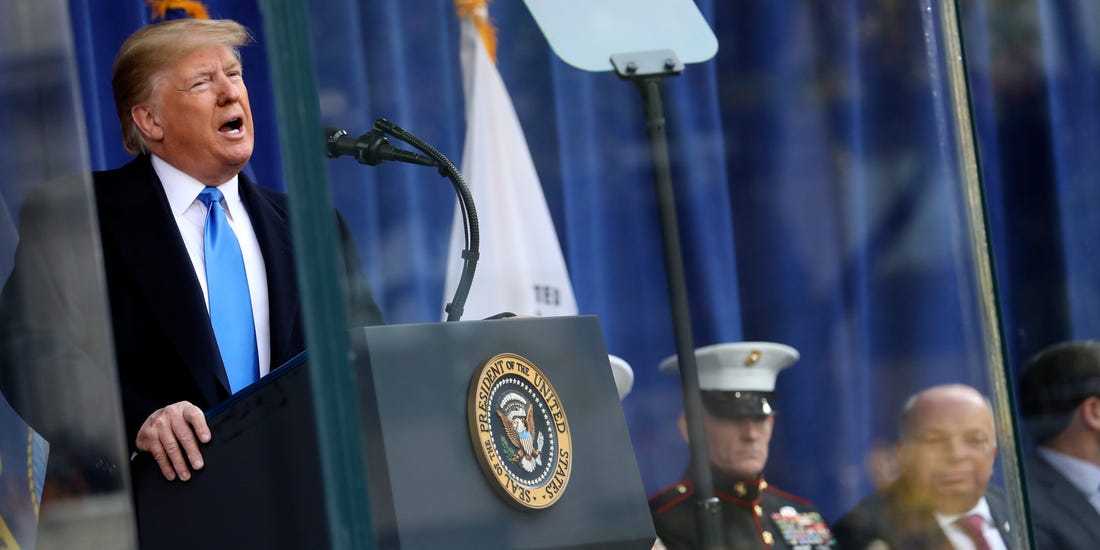 Trump Salutes Veterans at NYC Parade ‘the Greatest Warriors to Ever