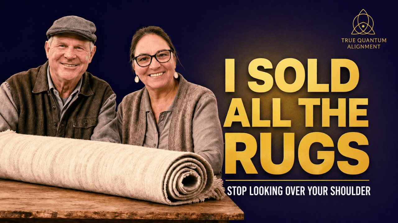 Love, I sold all the rugs