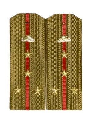 Epaulettes for Shirt of The Lieutenant of Tank Troops