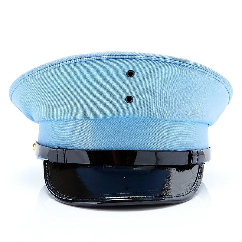 European and American High Crown Navy Captain Officer Army Military Hats