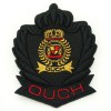 Federation Organization Garment Clothing Twill Embroidery Lapel PVC Patch Chenille Embroidered Badge