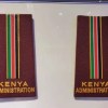 Kenya Military Uniform Army Solider Police Officer Tactical Dress Shoulder Epaulet Epaulette Rank Badge