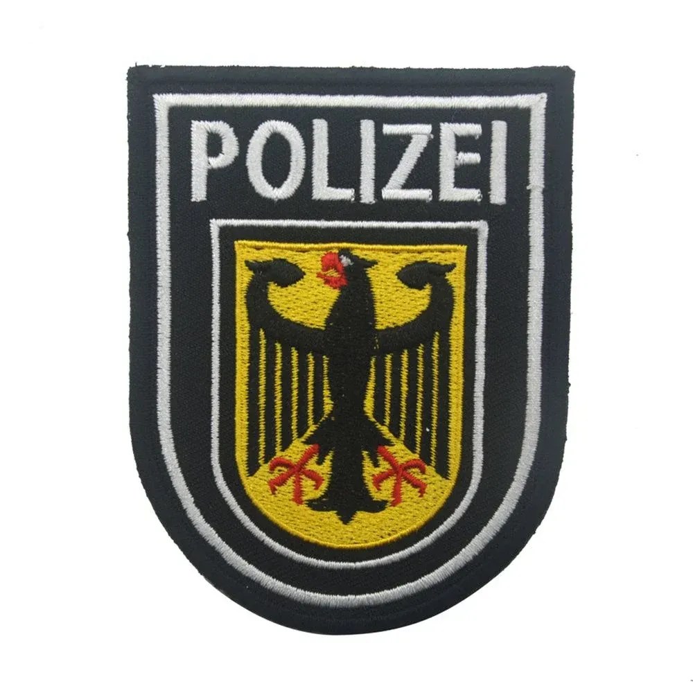 German Eagle Shield Morale Badges Gsg Cloth Magic Badge Embroiedred Patches