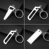 Mini Tool Key Chain Hexagonal Wrench Hammer Shovel Pliers Gift Alloy Metal Keychain